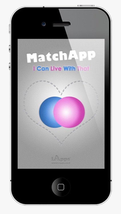 MatchApp - I can live with that