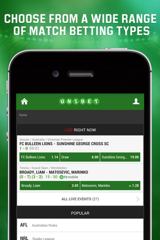 Unibet – Online Betting App screenshot 2