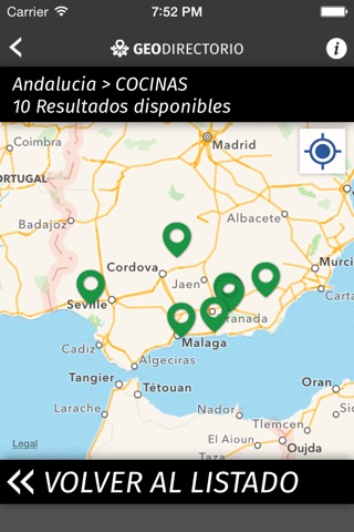 Geodirectorio Faecta screenshot 4