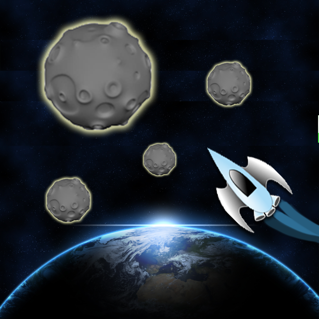 Space Fall HD - Protect Earth App Icon
