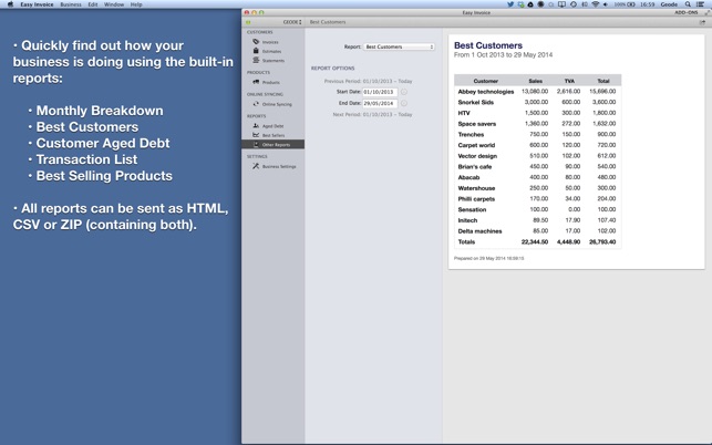 easy invoice pdf generator on the mac app store