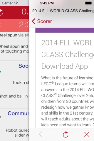 FLL World Class 2014 Scorer screenshot 4