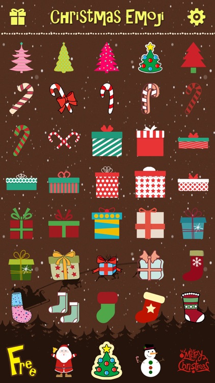 Merry Christmas Emoji - Holiday Emoticon Stickers & Emojis Icons for Message Greeting screenshot-4