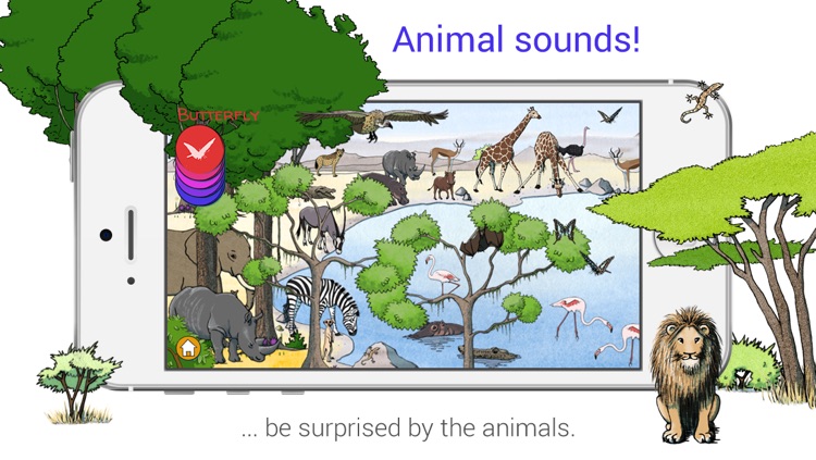 wobb! Africa - where it swarms with wild animals. The Search Safari for little adventurers screenshot-4