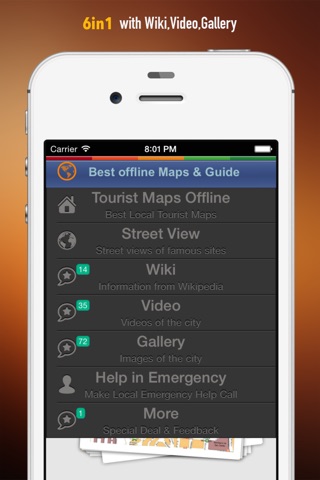 Granada Tour Guide: Best Offline Maps with Street View and Emergency Help Info screenshot 2