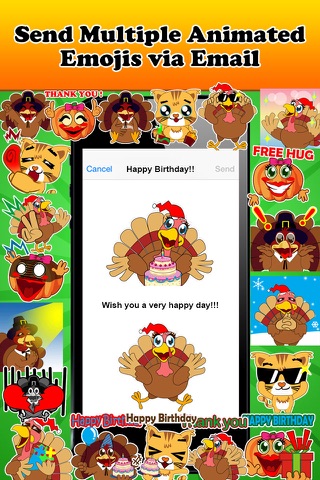 Emoji Kingdom - Christmas Turkey Emoticons screenshot 4