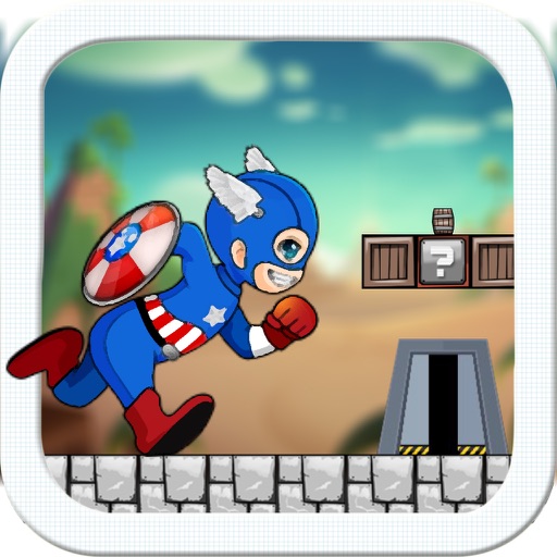 Blue Man Jumping iOS App