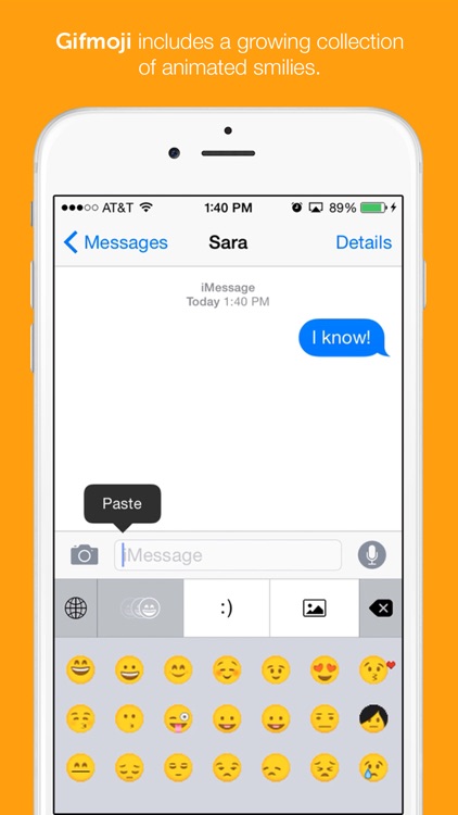 Gifmoji - emoji animated gif keyboard