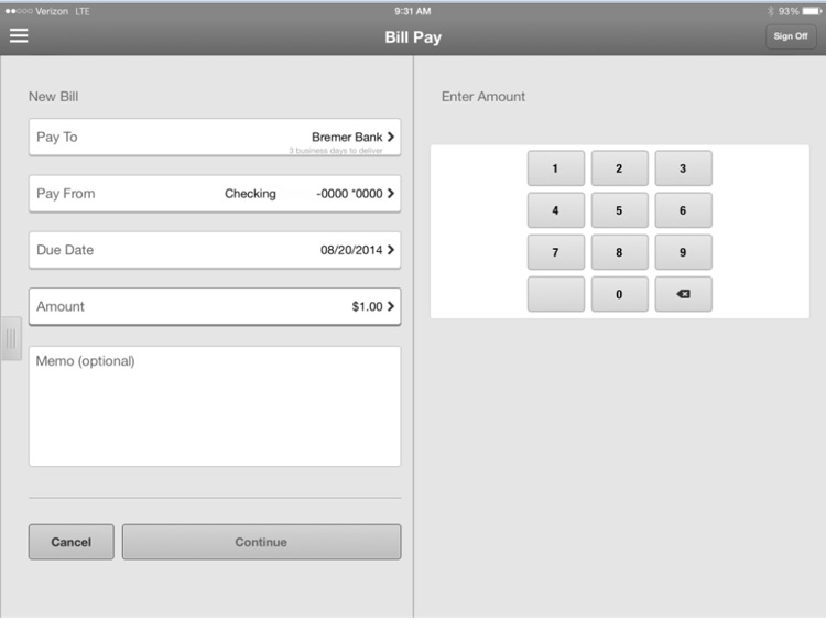Bremer Bank Business for iPad screenshot-4
