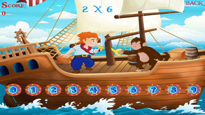 How to cancel & delete Learn Times Tables - Pirate Sword Fight from iphone & ipad 1