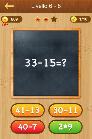 Math Master PRO - education arithmetic puzzle games, train your skills of mathematics screenshot 2