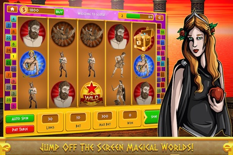Greek Titan Casino Slots FREE - The Olympus Gods Lucky 777 Slot Machine Games screenshot 4