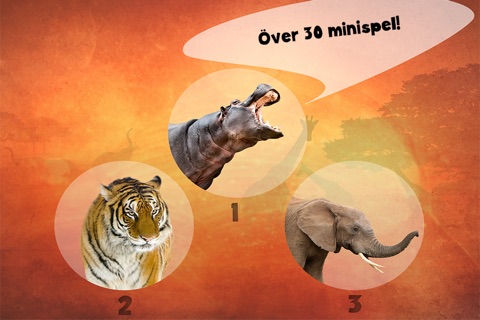 Free Play with Wildlife Safari Animals Sound game Game photo for toddlers in preschool, daycare and the creche screenshot 2