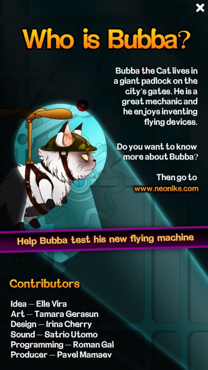 Neoniks: Bubba the helicopter hat cat screenshot-0