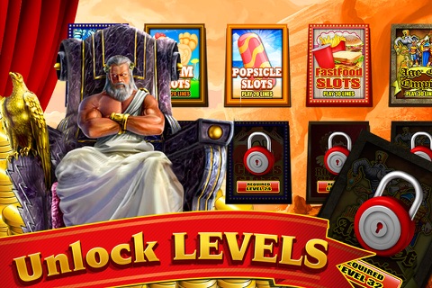 Wild Fortune Titans of Zeus God Slots for Free Online Las Vegas Game screenshot 2