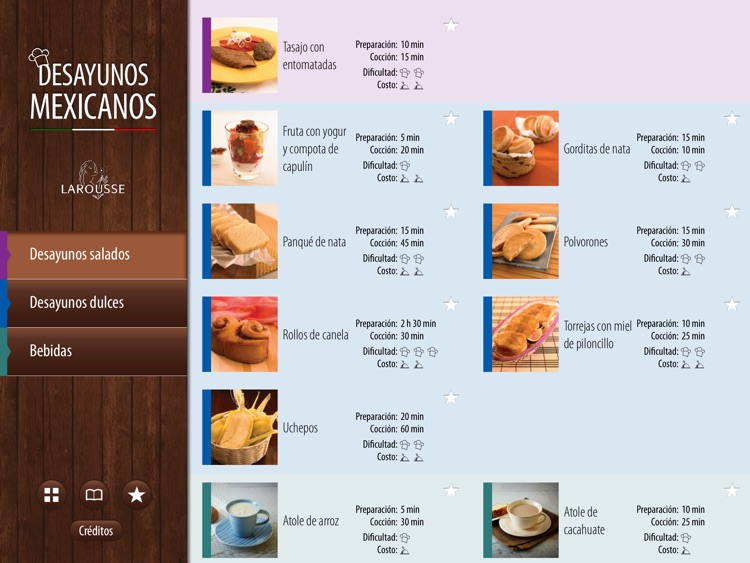Desayunos mexicanos