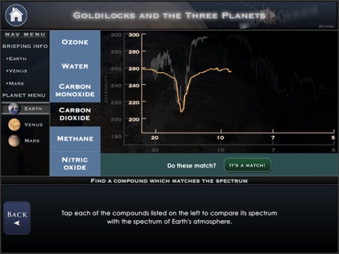 Goldilocks and the Three Planets screenshot 2