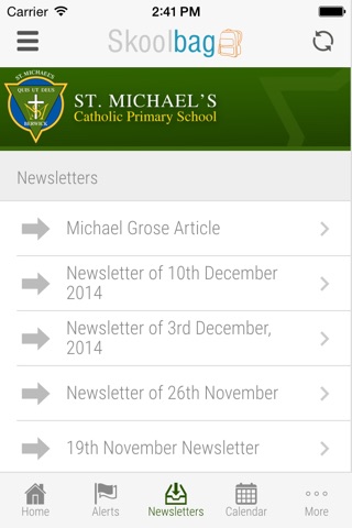 St Michaels Catholic Primary School - Skoolbag screenshot 4