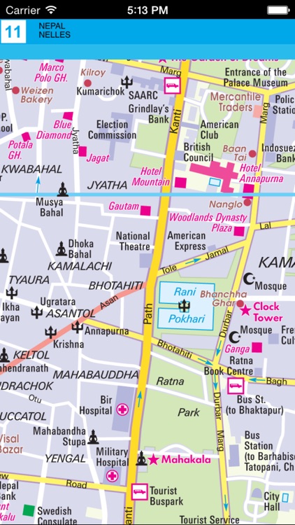 Nepal. Tourist map. screenshot-4