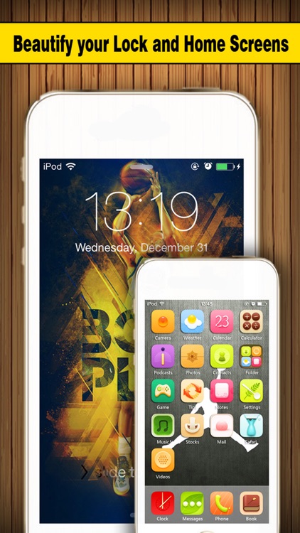 Basketball Screen - Wallpapers & Backgrounds Maker with Cool HD Themes of Players & Balls