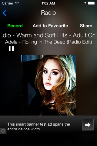 Soft Rock Music Radio Recorder screenshot 2