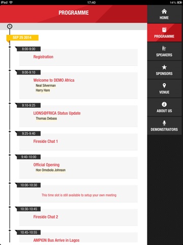 DEMO Africa 2014 screenshot 3