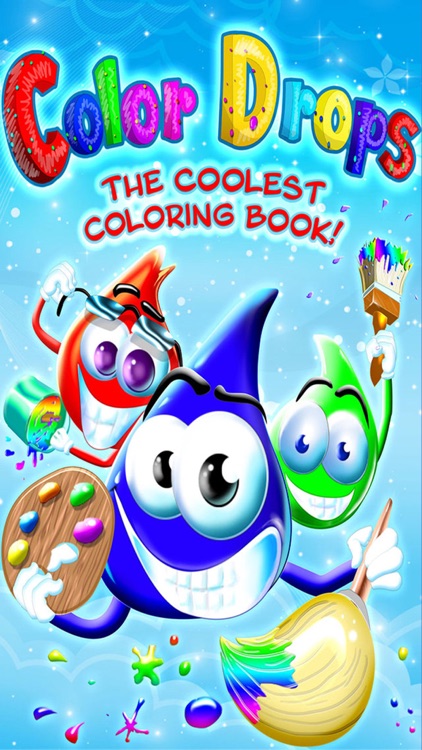 Color Drops - Children’s Animated Draw & Paint Game HD!