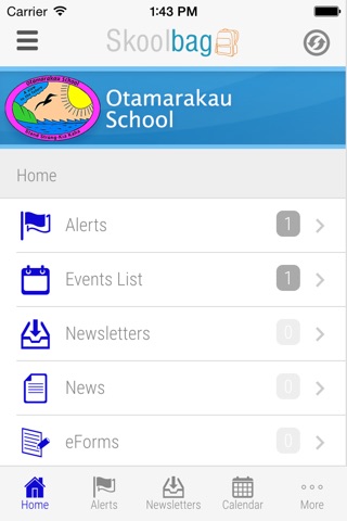 Otamarakau School - Skoolbag screenshot 2