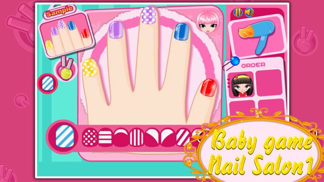 Baby game-Nail Salon1