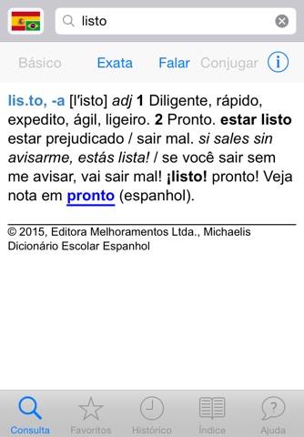 Michaelis Escolar 3 Línguas screenshot 3