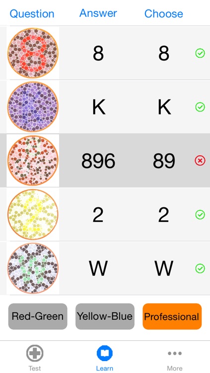 Color Blind Test Pro - Test And Learn