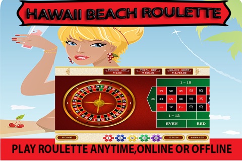 Hawaii Beach Roulette Casino screenshot 2