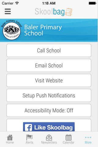 Baler Primary School - Skoolbag screenshot 4