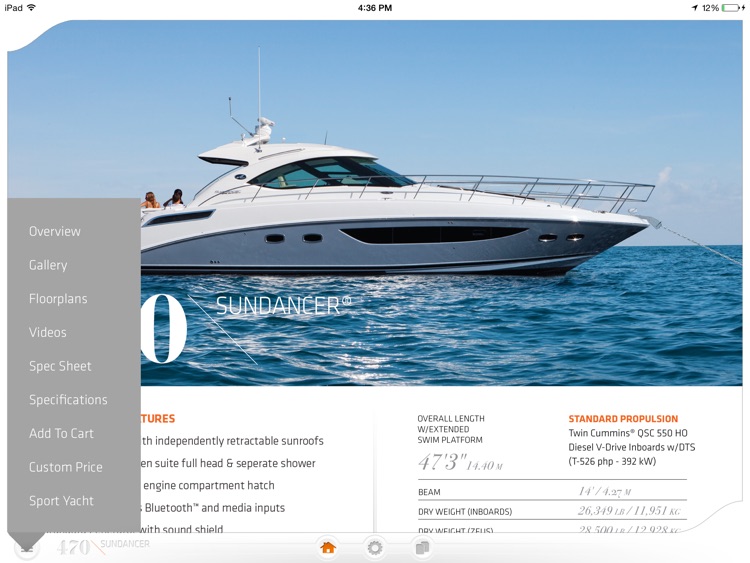 Sea Ray Dealer Sales Application