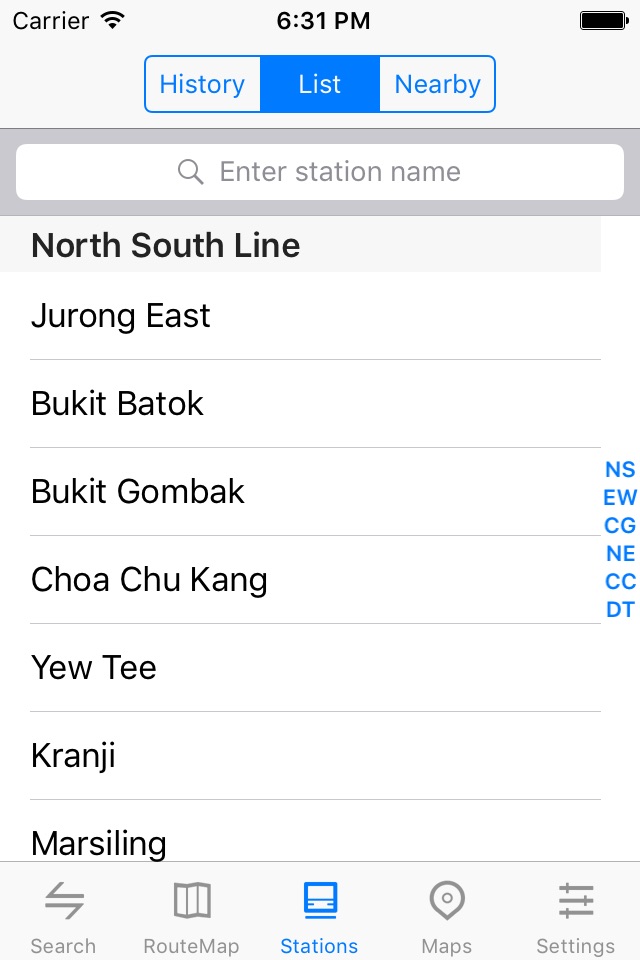 Metro Singapore Subway screenshot 4