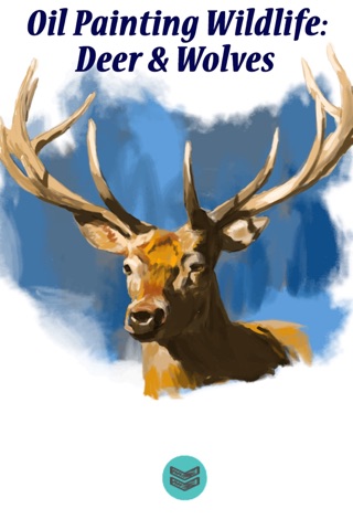 Oil Painting Wildlife: Deer & Wolves screenshot 3
