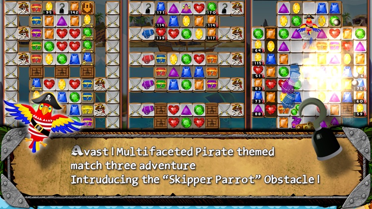 Pirate Drops - Match three puzzle