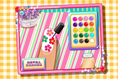 nail makeover sap-kids games screenshot 4