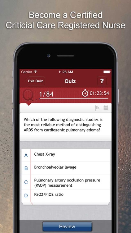 Adult Critical Care Registered Nurse® Certification Exam Q&A Review screenshot-3