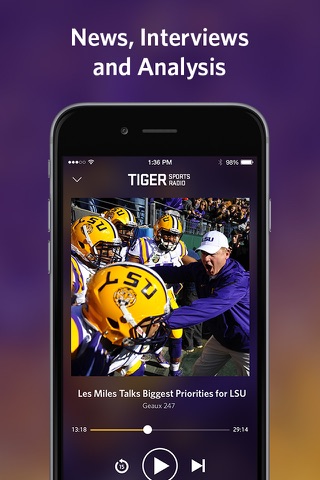 Tiger Sports Radio screenshot 2