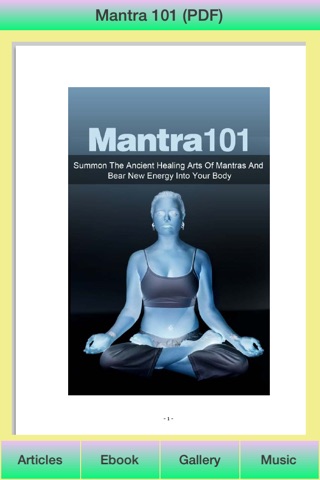 Mantra Wellness - Relax Yourself By Using Meditation Music and Learning Mantra! screenshot 3