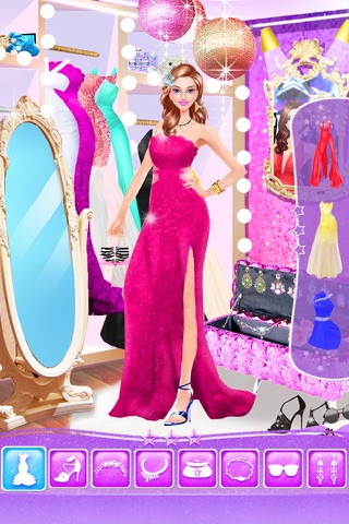 Celebrity Star Girl Makeover - Beauty Salon SPA! Hollywood Superstar Fashion Stylist screenshot 4