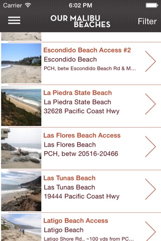 Our Malibu Beaches screenshot 4