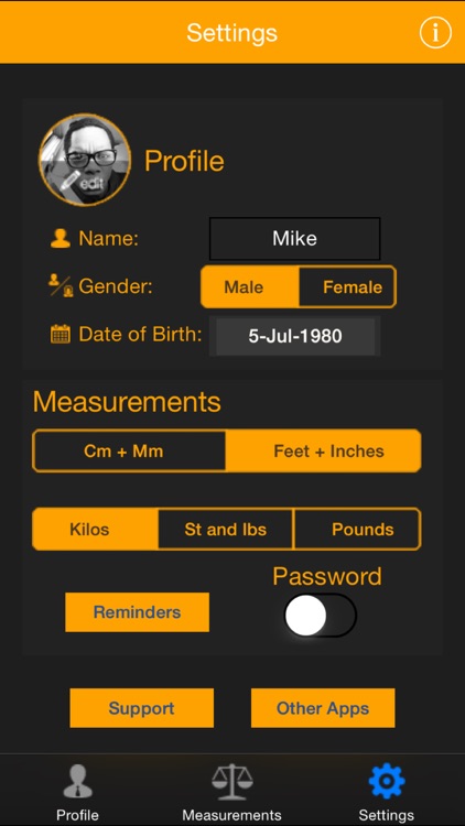 My Size - BMI, Weight, Body Fat & Body Measurement Health Tracker