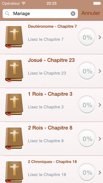 Holy Bible in French - Louis Segond 1910 screenshot-3