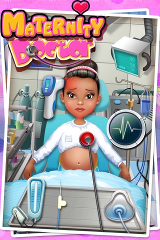 Little Newborn Baby Doctor - kids game & new baby screenshot 2