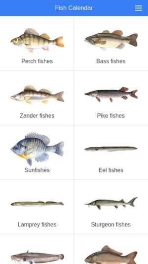 Fishing Planet Fish Chart