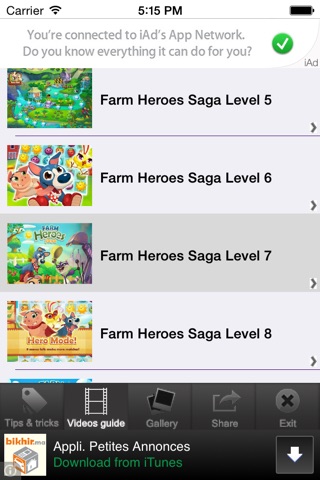 Guide Of Farm Heroes Saga screenshot 2
