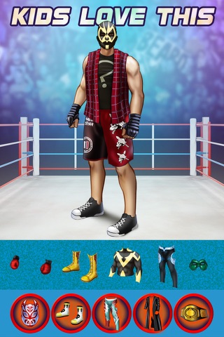 A Top Power Wrestler Heroes Dress Up - My First Champion Wrestling Legends Builders Game - Free Apps screenshot 3