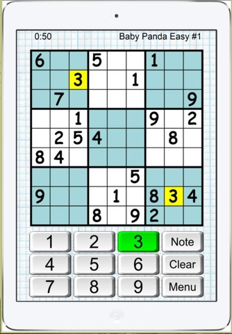 Panda & Penguin Sudoku screenshot 2